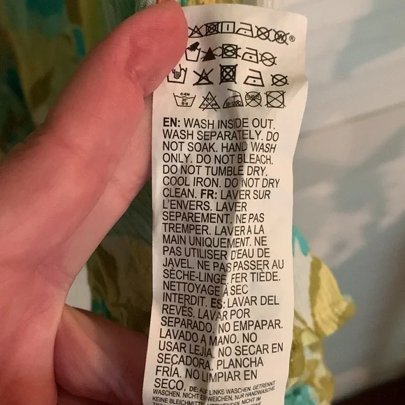 Billabong vintage Sundress with Puff Sleeves size med - Picture 9 of 9